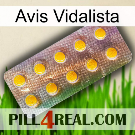 Vidalista Avis new11